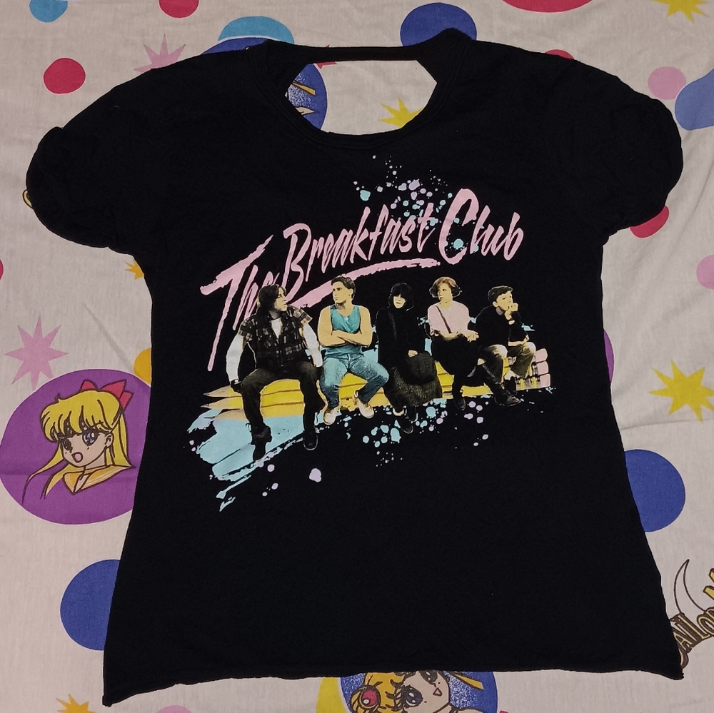 The Breakfast Club Open Back Recycled Karma Shirt Movie Tee